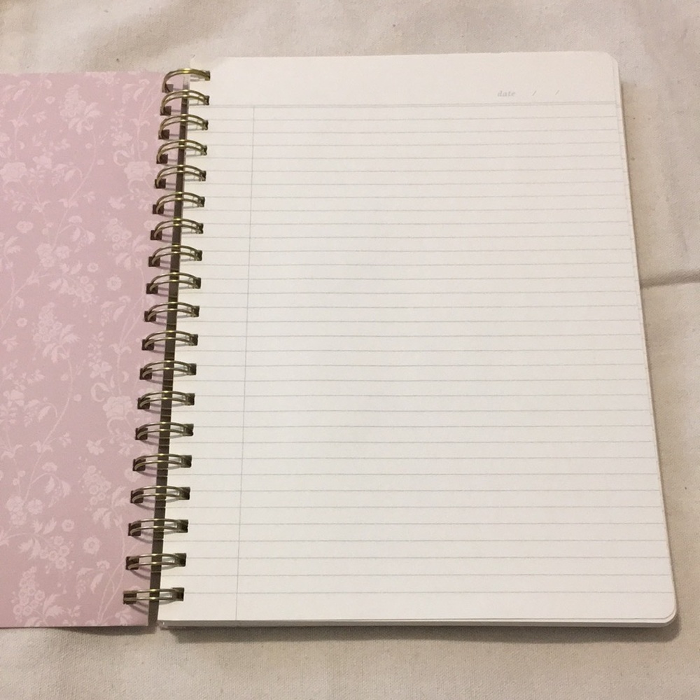 Fringe Studio Pink Spiral Notebook - Picture 2 of 4